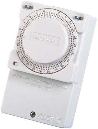 Timeguard 定时开关, 模拟开关, 1通道, 230 V 交流电源, 螺钉接端, 1 常开