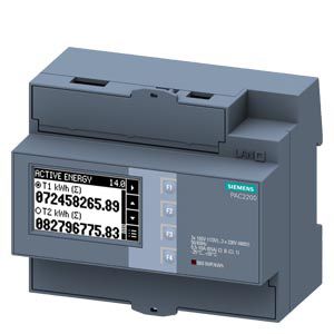 Siemens SENTRON PAC2200 Energiemessgerät LCD 90mm X 107.8mm / 3-phasig