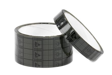 EUROSTAT Cinta ESD Para Embalaje Y Empaquetado De Color Negro, Gris, 24mm X 36m
