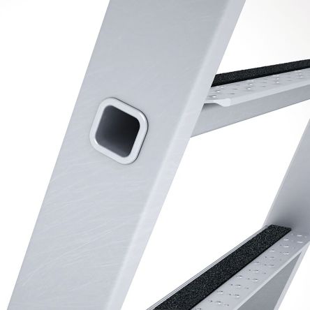 Zarges Aluminium 5 Steps Step Ladder, 1.33m Platform Height, 2.15m Open Length