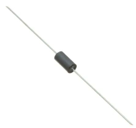 Fair-Rite Ferrite Bead, 3.5 (Dia.) X 6.7mm (Axial), 65Ω Impedance At 25 MHz, 100Ω Impedance At 100 MHz