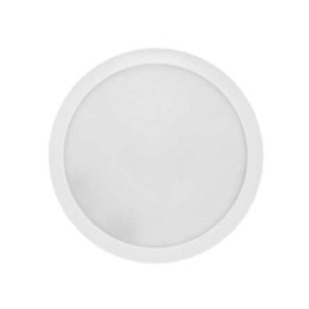 Sarlam Hublot Luminaire, LED 16 W 207 → 253 V C.a. Blanc IP55 Plastique, Forme Rond, Diffuseur Opale