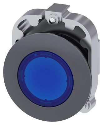 Siemens Voyant Lumineux Bleu, Série SIRIUS ACT, Diam. Découpe 30mm, IP66, IP67, IP69K
