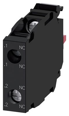 Siemens Lampenfassung, SIRIUS ACT -Serie, 2-poliger Öffner, 500 V Ac/dc, Schraubanschluss, Typ Kontaktblock