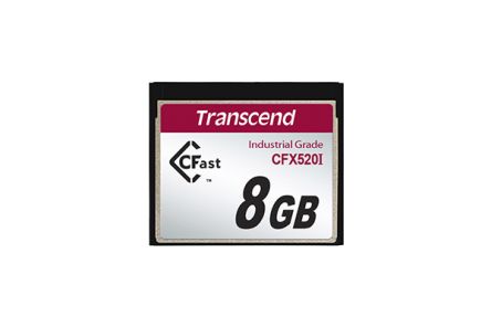 Transcend CFast Industrial Grade CFast SD-Karte 2 GB Industrieausführung, SLC