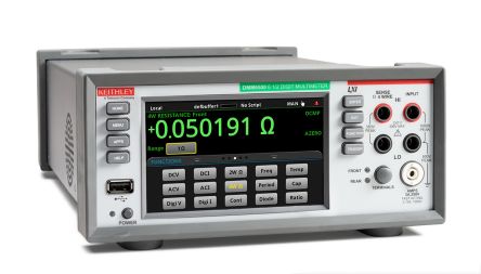 Keithley DMM6500, Tisch6.5 Digital Digital-Multimeter, CAT II 750V Ac / 10.1A Ac, 120MΩ, DKD/DAkkS-kalibriert