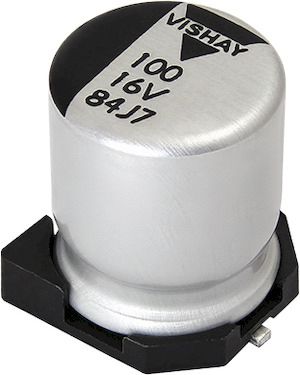 Vishay Condensateur Au Polymère 184 CPNS, 22μF, 100V C.c., Montage En Surface