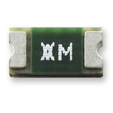 Wickmann SMD Sicherung, Rückstellend / 1.1A, 13.2V Dc 0.1s 0.5A F 100 A Max. 3.4mm 0.74mm 1.8mm
