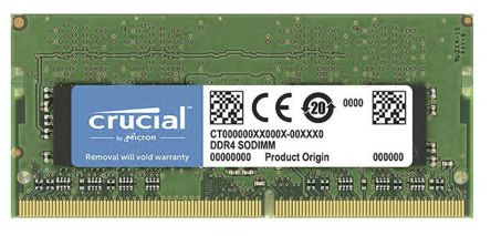 Crucial Arbeitsspeicher Für Laptop, 16 GB, 2400MHz DDR4 SODIMM PC4-19200