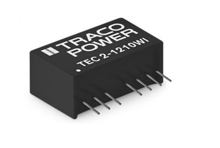 TRACOPOWER TEC 2WI DC/DC-Wandler 2W 48 V Dc IN, 3.3V Dc OUT / 500mA 1.6kV Dc Isoliert