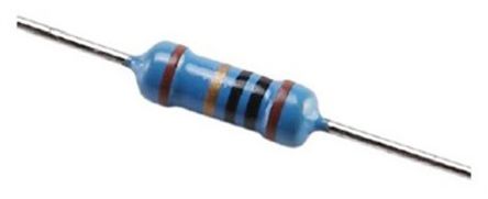 RS PRO Resistencia Axial, De 1Ω ±1%, 0.4W