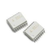 Broadcom ACPL-332J SMD Dual Optokoppler / Open-Collector-Out, 16-Pin SO