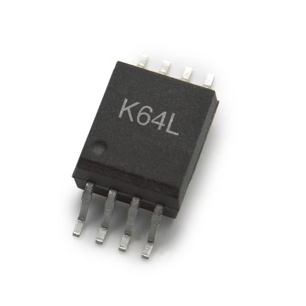 Broadcom ACPL-K64L SMD Dual Optokoppler AC/DC-In / CMOS-Out, 8-Pin SO, Isolation 5000 V Eff
