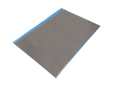 RS PRO 导热垫填隙材料, 聚硅酮, 1mm厚, 最高工作温度+200°C