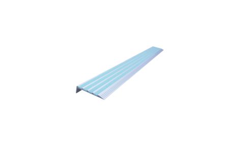 RS PRO Fluorescent Stair Nosing Aluminum, Quartz Sand Nosing 900mm X 76mm X 5mm