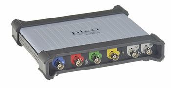 Pico Technology Osciloscopio Basado En PC 5243D MSO, Calibrado UKAS, Canales:2 A, 16 D, 100MHZ, Interfaz CAN, LIN,