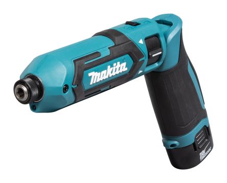 Makita Atornillador Eléctrico A Batería TD022DSE-UK De 7.2V, 1.5Ah, Con Conector Inglés