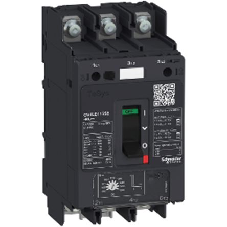 Schneider Electric TeSys Thermal Circuit Breaker - GV4LE 3 Pole 690V Ac Voltage Rating, 25A Current Rating