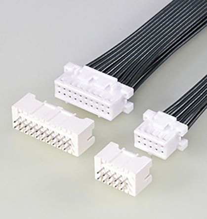 JST XAD Leiterplatten-Stiftleiste Gerade, 12-polig / 1-reihig, Raster 2.5mm, Kabel-Platine, Crimp-Anschluss, 3.0A,