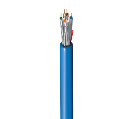 Belden 2203ENH Ethernetkabel Cat.6a, 500m, Blau Verlegekabel, A Offenes Ende U/FTP, B Offenes Ende, Aussen ø 6.9mm, LSZH