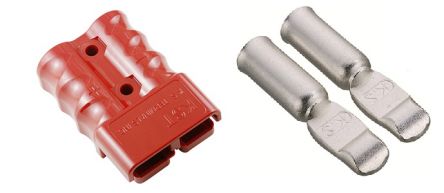 RS PRO Batteriesteckverbinder, Stecker, 2 -Kontakte Gerade 175A
