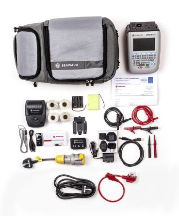 Seaward Apollo 500 + Pro Bundle Gerätetester Set, PAT-Prüfer / Klasse I, ISO-kalibriert