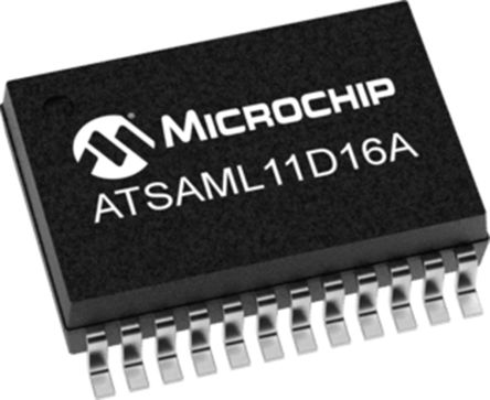 Microchip Mikrocontroller AEC-Q100 SAML11 ARM Cortex M23 32bit SMD 16 KB VQFN 32-Pin 32MHz 4 KB RAM