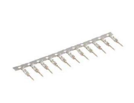 Hirose DF62W Crimp-Anschlussklemme Für Kabel/Kabel-Steckverbinder, Stecker / 0.5mm², Zinn Crimpanschluss