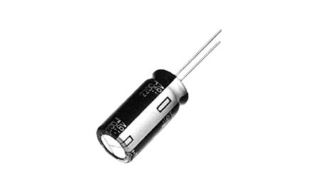 Panasonic FC-A, THT Aluminium-Elektrolyt Kondensator 27μF ±20% / 35V Dc, Bis 105°C