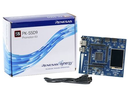 Renesas Electronics Synergy PK-S5D9 MCU Microcontroller Development Kit ARM 32-bit Cortex-M4 PK-S5D9