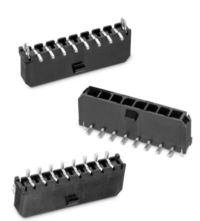 Wurth Elektronik WR-MPC3 Leiterplatten-Stiftleiste Gerade, 2-polig / 1-reihig, Raster 3.0mm, Kabel-Platine,