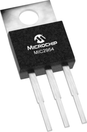 Microchip Spannungsregler 250mA, 1 Niedrige Abfallspannung SOT-223, 3 + Tab-Pin, Fest