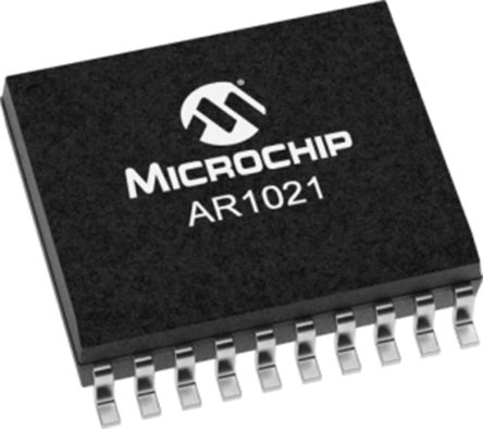 Microchip Controller Touch Screen AR1021-I/SO, Resistivo, 10 Bit, I2C, SPI, 4-Wire, 5-Wire, 8-Wire, SOIC, 20 Pin