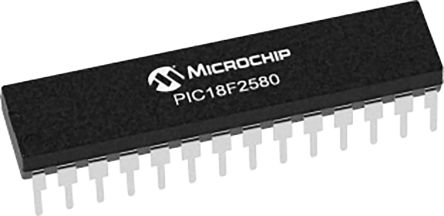 Microchip Mikrocontroller PIC18F PIC 8bit THT 32 KB SPDIP 28-Pin 40MHz 1536 KB RAM