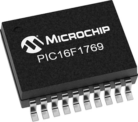 Microchip Mikrocontroller PIC16F PIC 8bit SMD 14 KB SSOP 20-Pin 32MHz 1 KB RAM
