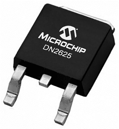 Microchip N-Channel MOSFET, 1.1 A, 250 V Depletion, 3-Pin DPAK DN2625K4-G
