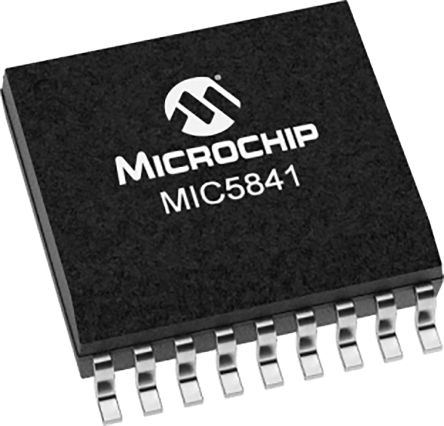 Microchip Verrou à 8 Bits MIC5841YWM-TR, Octuple Bits CMOS SOIC 18 Broches 8