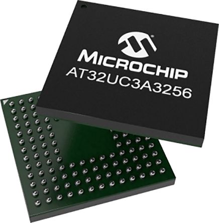 Microchip Microcontrôleur, 32bit, 128 Ko RAM, 256 Ko, 84MHz, TFBGA 144, Série AT32