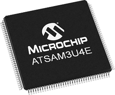 Microchip Mikrocontroller ATSAM ARM Cortex-M3 32bit SMD 256 KB LQFP 144-Pin 96MHz 52 KB RAM USB