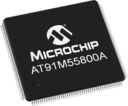 Microchip Microcontrôleur, 32bit, 8 Ko RAM, 8 Ko, 33MHz, LQFP 176, Série AT91