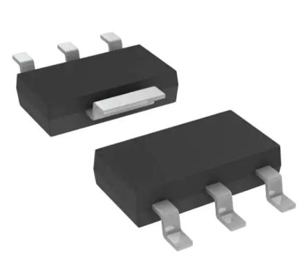 Vishay IRFL9110TRPBF P-Kanal, SMD MOSFET 100 V / 690 MA 3,1 W, 3-Pin SOT-223