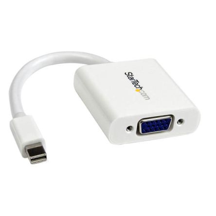 StarTech.com Mini DisplayPort To VGA Adapter - White