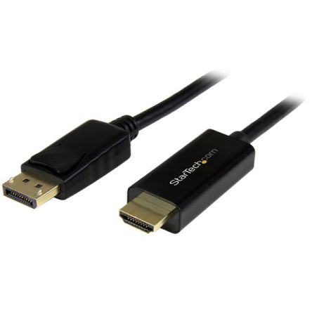StarTech.com Adapter 4K X 2K, Ausgänge:1, In:DisplayPort, Out:HDMI, 1m Kabel