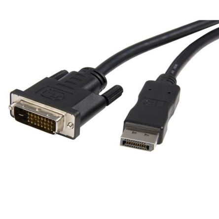 StarTech.com Adapter 1920 X 1200, Ausgänge:1, In:DisplayPort, Out:DVI, 1.8m Kabel