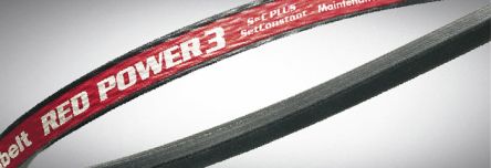 OPTIBELT 同步带, Red Power系列, 长1600mm, SPA型皮带, 顶宽12.7mm, 最小皮带直径90mm