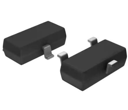 STMicroelectronics 30V 100mA, Dual Schottky Diode, 3-Pin SOT-23 BAR43AFILM