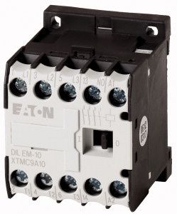 Eaton Contactor, 230 V Ac Coil, 3-Pole, 9 A, 4 KW, 3NO, 400 V Ac