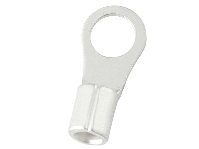 RS PRO Ringkabelschuh, Unisoliert, Aussen ø 8mm, Innen ø 5.3mm, Max. 4mm², 5.3mm