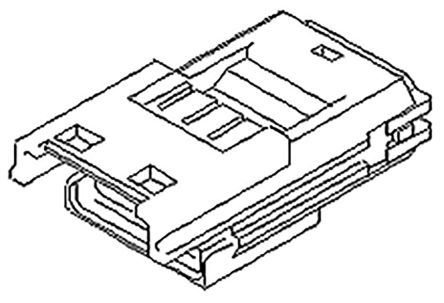Molex Crimpsteckverbinder-Gehäuse Buchse 5mm, 2-polig / 1-reihig, Kabelmontage Für 50038 Mizu-P25-Crimp-Anschlussklemme-