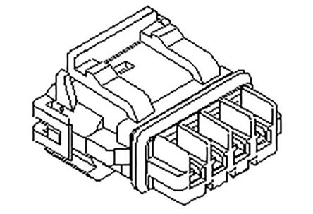 Molex Crimpsteckverbinder-Gehäuse Stecker 5mm, 2-polig / 1-reihig, Kabelmontage Für 50039